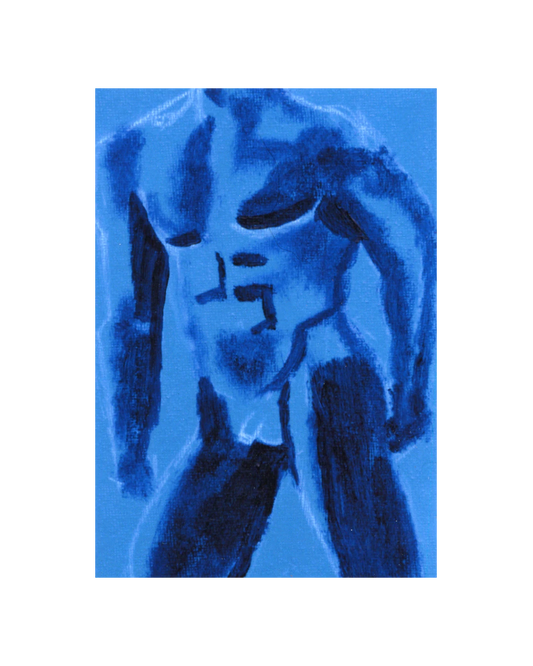 "Nude Study" ACEO Print