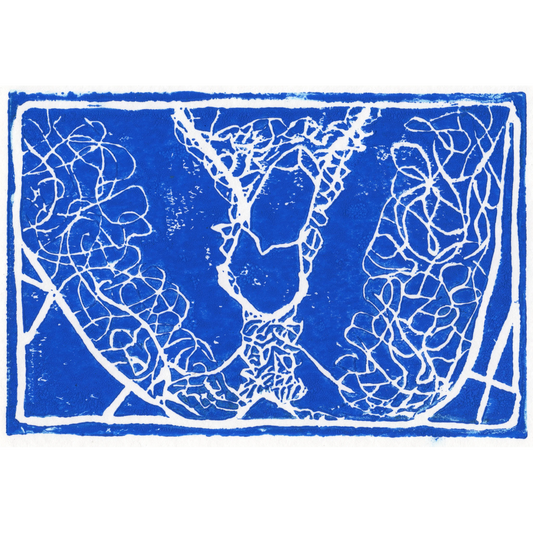 "Help Me Shave Bro" Limited Edition Linocut Print